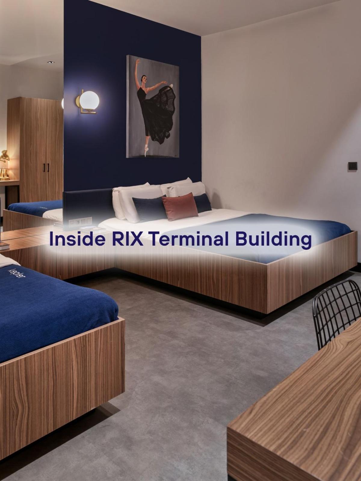 Kepler Club Riga Airport Hotel - Landside Public Area Ieki Екстериор снимка