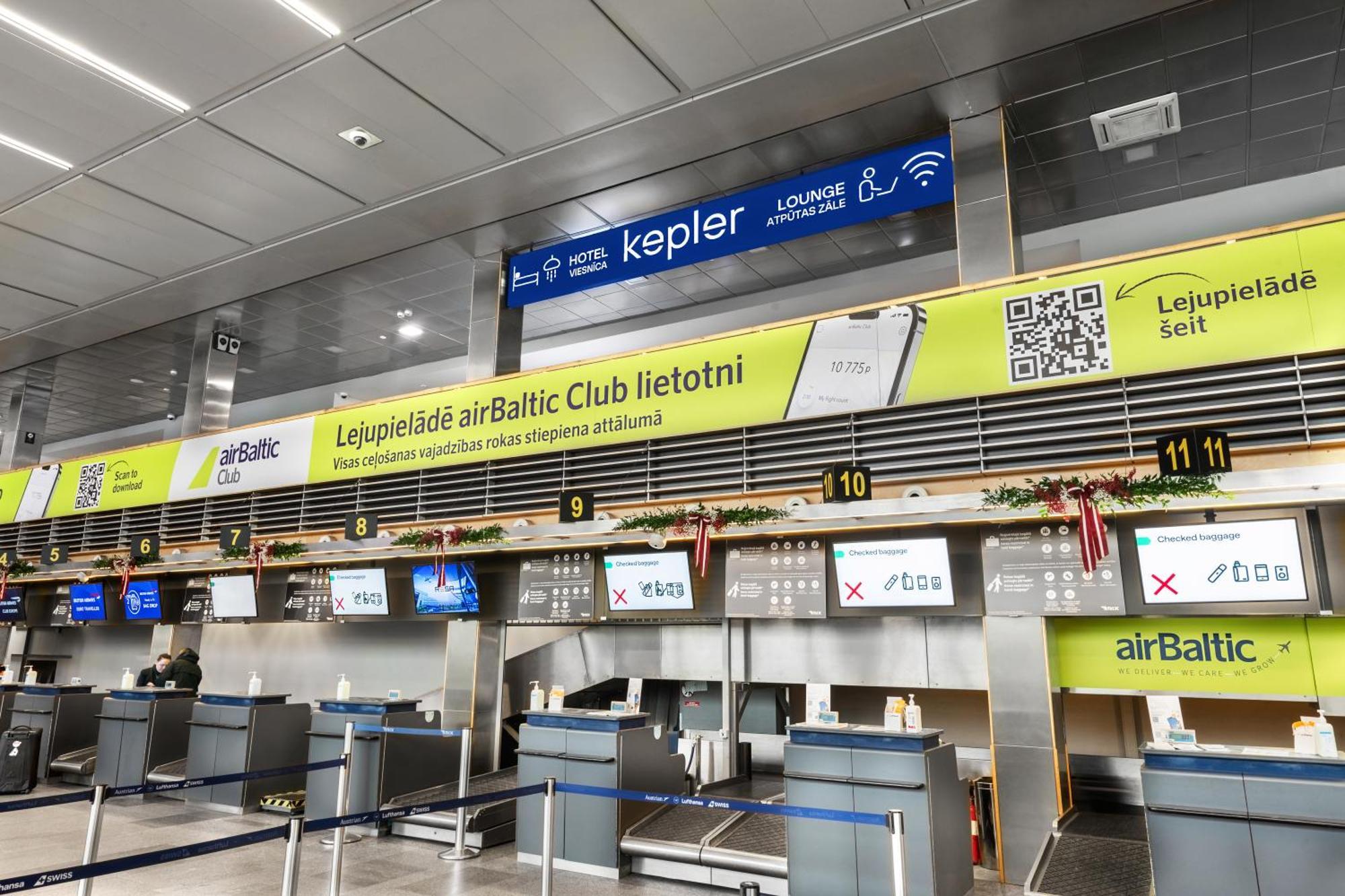 Kepler Club Riga Airport Hotel - Landside Public Area Ieki Екстериор снимка